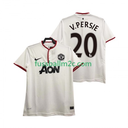 Fußballtrikots Manchester United V PERSIE 20 2013 2014 Retro Ausweich Trikotsatz